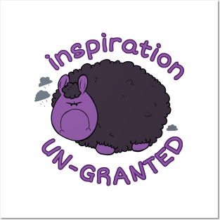 Inspiration Un-granted Sheep Posters and Art